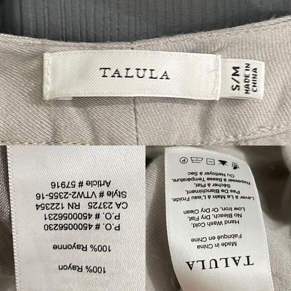 ARITZIA Talula Blouse Kimono Open Front Cardigan Duster Oversized Mauve M - Picture 8 of 9